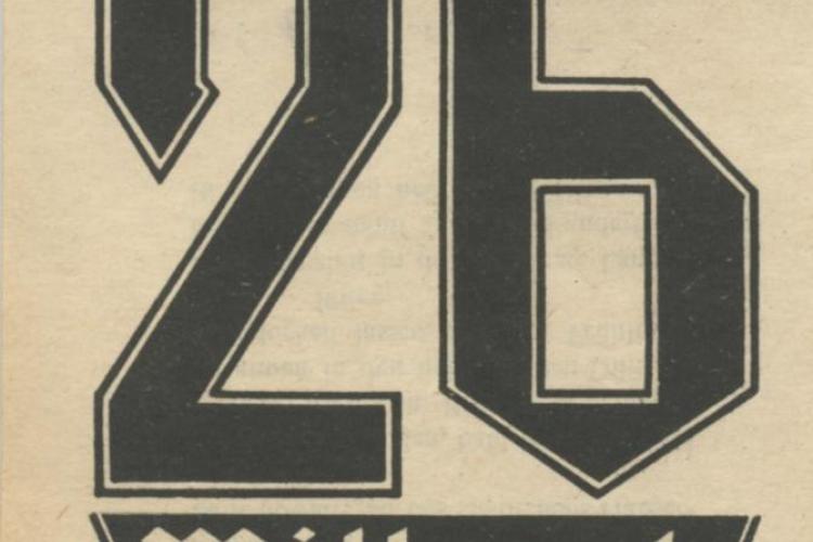 Kalenderblatt 26.06.1940, 1935 Einführung Arbeitspflicht
